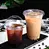 Disposable PP Plastic Cup With Lid And Straw